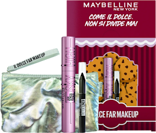 Cofanetto regalo COME IL DOLCE. NON SI DIVIDE MAI MAYBELLINE NEW YORK