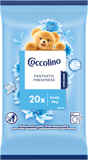 Illatosítókendő szárítógéphez Fresh sky Coccolino