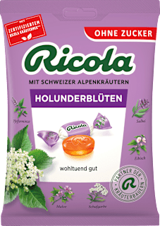 Bonbon Holunderblüten Zuckerfrei Ricola