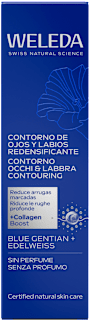Contorno occhi e labbra contouring con genziana blu e stella alpina WELEDA