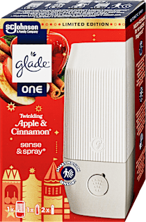 Légfrissítő készülék Sense&Spray, Fahéjas alma glade