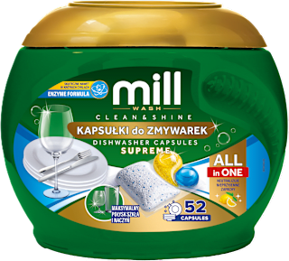 Kapsułki do zmywarek Clean&Shine Supreme mill