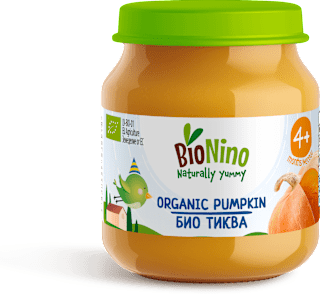 Био пюре с тиква, 4+м BioNino