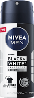Dezodorans u spreju Black & White Invisible Original NIVEA MEN