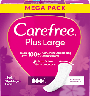 Slipeinlagen Plus Large Megapack Carefree