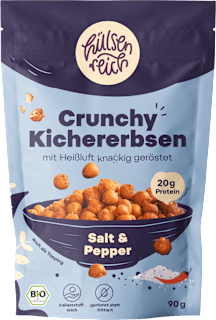 Knabbergebäck Kichererbsen Salz & Pfeffer hülsenreich