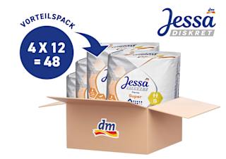 Pants Inkontinenz Super Gr. S Vorteilspack (4x12 St) Jessa DISKRET