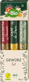 Geschenkset, Gewürz Set 3tlg dmBio