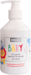 2u1 nježni šampon i gel za kupanje Baby Biobaza