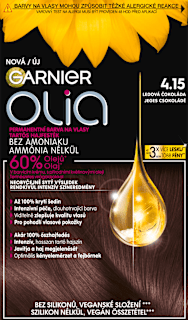 Farba na vlasy - 4.15 ľadová čokoláda GARNIER olia