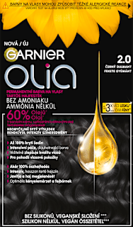 Farba na vlasy - 2.0 čierny diamant GARNIER olia
