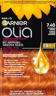Farba na vlasy - 7.40 intenzívna medená GARNIER olia