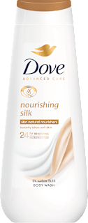 Advanced Care nourishing silk sprchový gel Dove