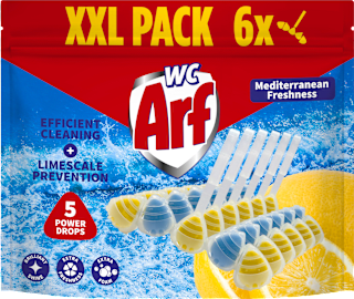 Osvježivač WC školjke – Drops Mediterranean Freshness, 66 x 55 g Arf