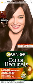 Farba na vlasy - 4 stredne hnedá GARNIER Color naturals