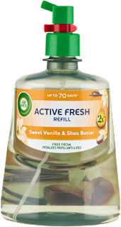 Active Fresh náplň na vodní bázi do automatického difuzéru vanilka a bambucké máslo AIR WICK