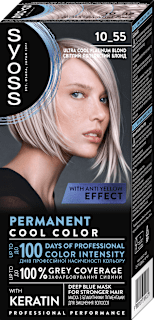 Blond Cool Blonds boja za kosu  – 10-55 ultra platinasta plava syoss