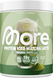 Proteinpulver Iced Matcha Latte More Nutrition