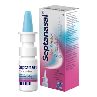 Septanasal für Kinder 0.5mg/ml+50mg/ml Nasenspray Septanasal