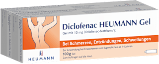 Diclofenac HEUMANN Gel mit 10 mg Diclofenac-Natrium/g HEUMANN
