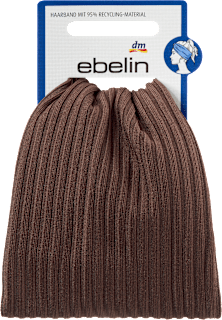 Haarband flach, braun ebelin