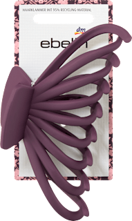 Haarklammer maxi, aubergine ebelin