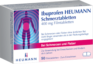 Ibuprofen Heumann Schmerztabletten 400mg Filmtabletten HEUMANN