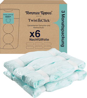 Nachfüllfolien Twist & Click für Windeleimer Tommee Tippee