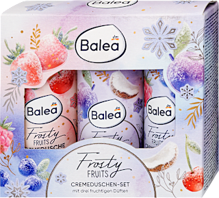 Darčekové balenie sprchovacích gélov Frosty Fruits Balea