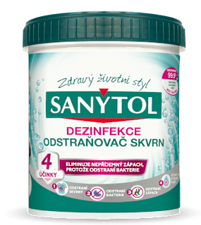 Dezinfekčný prostriedok na odstraňovanie škvŕn SANYTOL