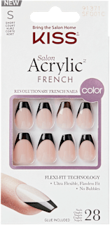 Umetni nohti Salon Acrylic French KISS
