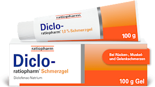 Diclo-ratiopharm Schmerzgel 10 mg/g Gel ratiopharm