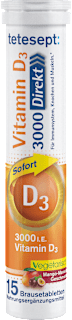 Brausetabletten Vitamin D3 3000 Direkt tetesept
