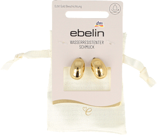 Kreolen Ohrstecker Vergolded (1 Paar) ebelin