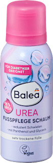 Schiuma piedi con UREA Balea