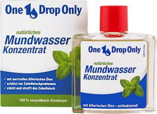 Mundwasser Konzentrat, fluoridfrei One Drop Only