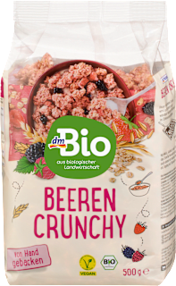 Bio bogyós gyümölcsös crunchy dmBio