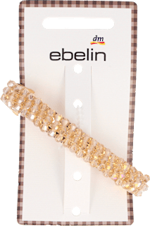 Haarklemme Patentspange mit Strasssteinen ebelin