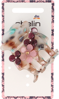 Haarklammer mit 3D Blumen ebelin