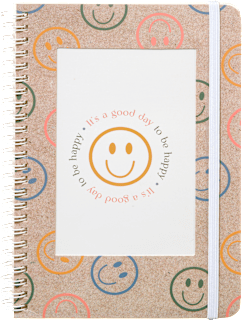 Foto-Notizbuch Spiral Smile Paradies
