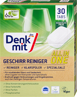All in One mosogatógép-tabletta Denkmit