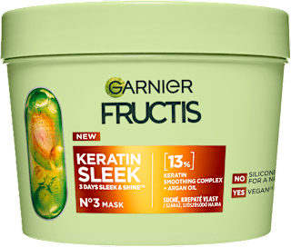 maska na vlasy Keratin Sleek N°3 GARNIER FRUCTIS