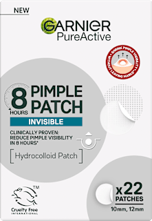 hydrokoloidní náplast na akné Invisible GARNIER PureActive