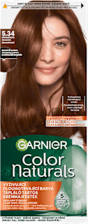 barva na vlasy, 5.34 Mahagonová GARNIER Color naturals