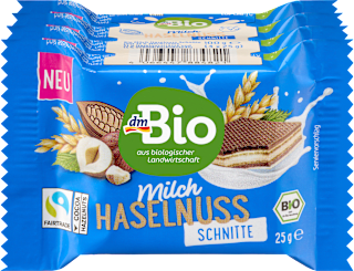 Milch-Haselnuss-Schnitte dmBio
