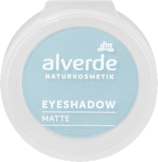 Lidschatten Mono Matte 12 Aquatic Blue alverde NATURKOSMETIK