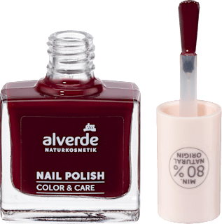 Lak na nechty Color & Care 300 Red Temptation alverde NATURKOSMETIK