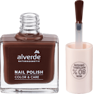 Nagellack Color & Care 280 Chocaholic alverde NATURKOSMETIK