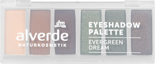 Lidschatten Palette 50 Evergreen Dream alverde NATURKOSMETIK