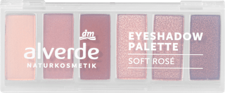 Lidschatten Palette 40 Soft Rosé alverde NATURKOSMETIK